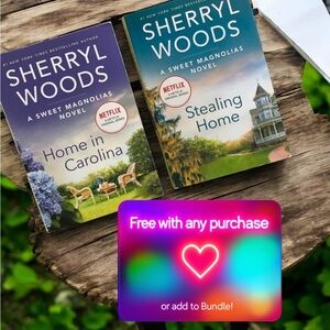 🆓 ADD ON 
2 Sherryl Woods Titles STEALING HOME/HOME IN CAROLINA